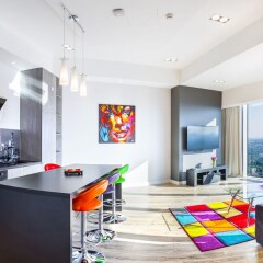 Отель Sky Tower Wroclaw 46th Floor Penthouse Вроцлав детские мероприятия фото 2