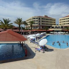 Miramare Beach Hotel Турция, Сиде - 1 отзыв об отеле, цены и фото номеров - забронировать отель Miramare Beach Hotel онлайн бассейн фото 3