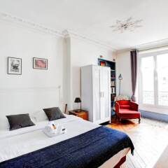 Апартаменты 1 Bedroom Apartment in 11th Arrondissement Paris комната для гостей фото 2