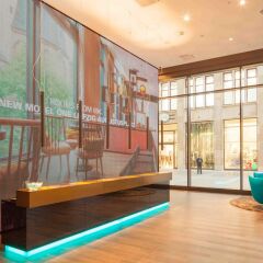 Отель Motel One Berlin-Potsdamer Platz Германия, Берлин - отзывы, цены и фото номеров - забронировать отель Motel One Berlin-Potsdamer Platz онлайн фитнесс-зал фото 2