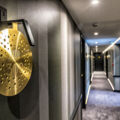 Отель Hôtel Restaurant Au Bœuf Couronné Париж интерьер отеля фото 2