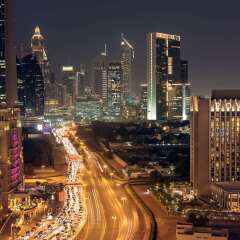 Отель Rove Downtown Dubai городской автобус