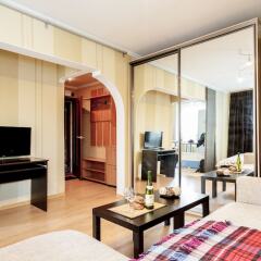 Апартаменты Apartment Nice Aviamotornaya комната для гостей фото 5