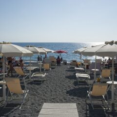 San Domenico Family Hotel Скалея пляж