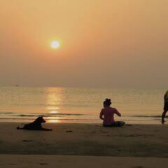 Отель Papa Monkey Resort пляж фото 2