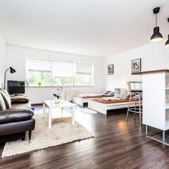 Отель Messe Apartment am Rhein Германия, Кёльн - отзывы, цены и фото номеров - забронировать отель Messe Apartment am Rhein онлайн фото 7