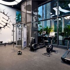 Отель YOTEL Singapore Orchard Road Сингапур фитнесс-зал