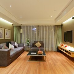 Отель Ascott Raffles City Beijing Китай, Пекин - отзывы, цены и фото номеров - забронировать отель Ascott Raffles City Beijing онлайн комната для гостей фото 2
