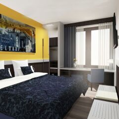 Отель Carathotel Dusseldorf City Дюссельдорф комната для гостей фото 4