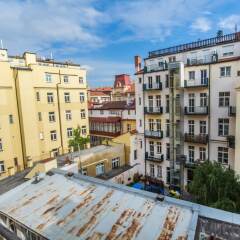 Апартаменты Welcome Apartments Prague балкон