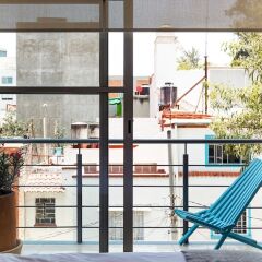 Апартаменты Beautiful Studio W/balcony Near La Condesa Мехико фото 16