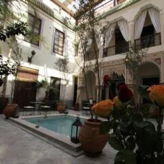 Отель Riad Al Loune Марокко, Марракеш - отзывы, цены и фото номеров - забронировать отель Riad Al Loune онлайн бассейн фото 3