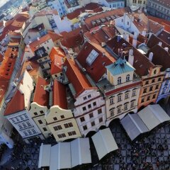 Отель Central and calm Прага вид на фасад фото 3