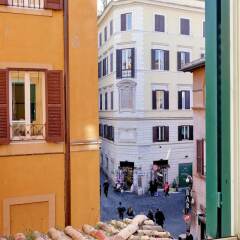 Апартаменты Trevi Charming Apartment балкон