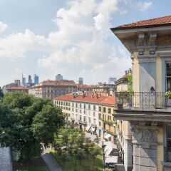 Отель Sheraton Diana Majestic, Milan балкон