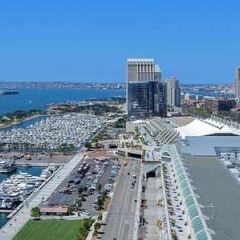 Отель Hilton San Diego Bayfront городской автобус