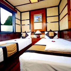 Отель Halong Bay Aloha Cruises комната для гостей фото 4