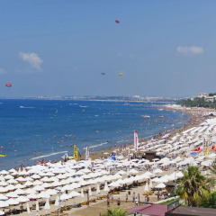 Отель Trendy Side Beach - All Inclusive - Adults Only пляж