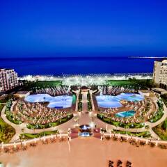 Отель DIT Majestic Beach Resort Болгария, Солнечный берег - отзывы, цены и фото номеров - забронировать отель DIT Majestic Beach Resort онлайн пляж фото 2