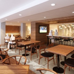 Отель Fairfield by Marriott Montreal Downtown Канада, Монреаль - отзывы, цены и фото номеров - забронировать отель Fairfield by Marriott Montreal Downtown онлайн гостиничный бар