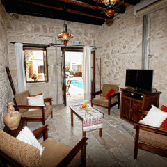 Отель Leonidas Village Houses комната для гостей фото 3