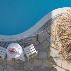 Отель Anemos Beach Lounge Hotel Греция, Остров Санторини - отзывы, цены и фото номеров - забронировать отель Anemos Beach Lounge Hotel онлайн вид на фасад