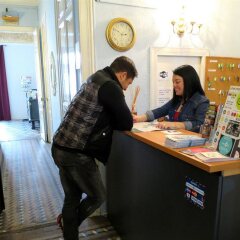 Отель Balmes Centro Hostal Барселона интерьер отеля фото 2