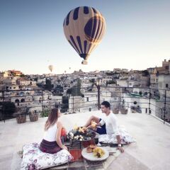 Elika Cave Suites Турция, Ургуп - отзывы, цены и фото номеров - забронировать отель Elika Cave Suites онлайн приотельная территория