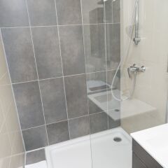 Отель Hideaway am Tabor by welcome2vienna Австрия, Вена - отзывы, цены и фото номеров - забронировать отель Hideaway am Tabor by welcome2vienna онлайн ванная фото 2