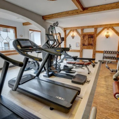 Alpenbad Hotel Hohenhaus фитнесс-зал фото 2