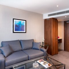 Отель Crowne Plaza London Heathrow T4 Великобритания, Лондон - отзывы, цены и фото номеров - забронировать отель Crowne Plaza London Heathrow T4 онлайн комната для гостей фото 3