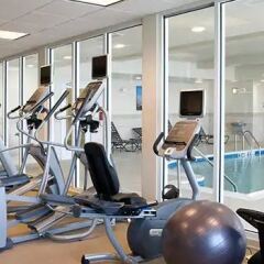 Отель Hilton Garden Inn Granbury фитнесс-зал фото 4