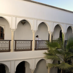 Отель Riad Le Jardin D`Abdou Марракеш балкон