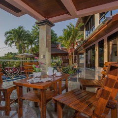 Отель Baan Song Thai Villa пляж Ката питание