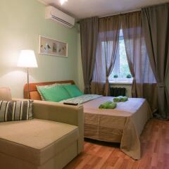 Апартаменты Lakshmi Apartment Denezhny Arbat комната для гостей фото 5