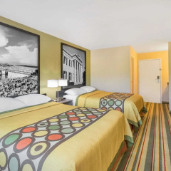 Отель Super 8 by Wyndham Vicksburg США, Виксбург - отзывы, цены и фото номеров - забронировать отель Super 8 by Wyndham Vicksburg онлайн комната для гостей фото 5