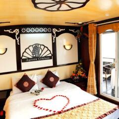 Отель Halong Aurora Cruises Вьетнам, Халонг - отзывы, цены и фото номеров - забронировать отель Halong Aurora Cruises онлайн комната для гостей фото 3