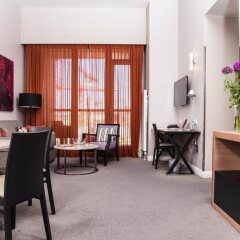 Отель Adina Apartment Hotel Berlin CheckPoint Charlie Германия, Берлин - 4 отзыва об отеле, цены и фото номеров - забронировать отель Adina Apartment Hotel Berlin CheckPoint Charlie онлайн комната для гостей фото 4