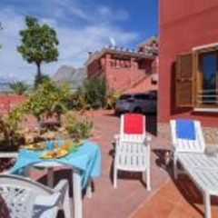Апартаменты Apartment With 3 Bedrooms in Finestrat, With Wonderful Mountain View, балкон