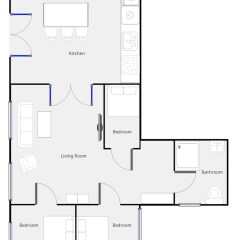Отель Spacious designer-home by Amalienborg балкон