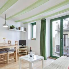 Отель Inside Barcelona Apartments Vidreria Испания, Барселона - отзывы, цены и фото номеров - забронировать отель Inside Barcelona Apartments Vidreria онлайн комната для гостей фото 5