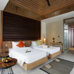 Отель Mandarava Resort and Spa Karon Beach 5* Стандартный номер разные типы кроватей фото 7