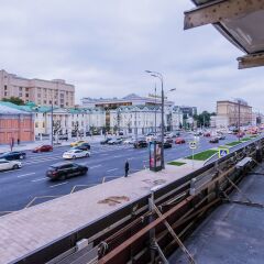 Апартаменты GM Apartment Smolenskaya-Sennaya 27 Москва балкон