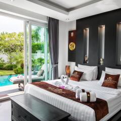 Отель VIP Villas Pattaya Palm Oasis Jomtien Beach комната для гостей