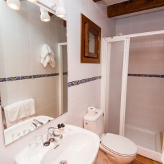 Отель Hostal Cala Ratjada ванная фото 2