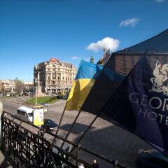 Гостиница Жорж Украина, Львов - 13 отзывов об отеле, цены и фото номеров - забронировать гостиницу Жорж онлайн балкон