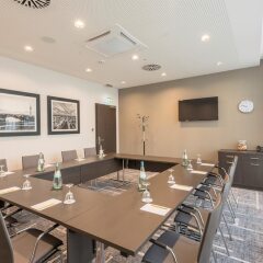 Отель Hampton by Hilton Munich City West Германия, Мюнхен - 1 отзыв об отеле, цены и фото номеров - забронировать отель Hampton by Hilton Munich City West онлайн помещение для мероприятий фото 2