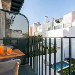 Апартаменты Sao Bento Blue One-Bedroom Apartment - by LU Holidays балкон