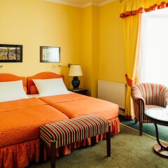Отель Spa Hotel Dvorák Чехия, Карловы Вары - 6 отзывов об отеле, цены и фото номеров - забронировать отель Spa Hotel Dvorák онлайн комната для гостей фото 4