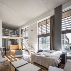 Отель Be Flats Turia Испания, Чиривелья - отзывы, цены и фото номеров - забронировать отель Be Flats Turia онлайн комната для гостей фото 2
